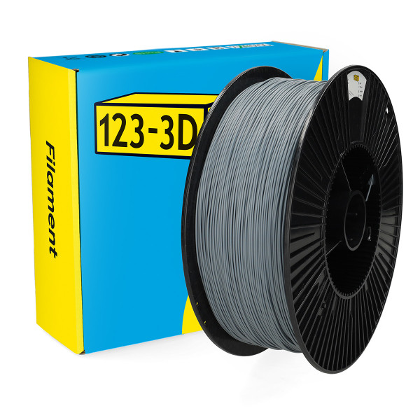 123-3D Filament PLA Γκρι 1,75 mm 3 kg DHM00183 - 1
