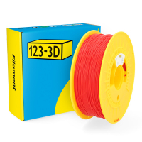 123-3D Filament PLA Κόκκινο 1,75 mm 1 kg DHM00004