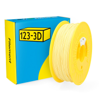 123-3D Filament PLA Παστέλ Κίτρινο 1,75 mm 1 kg DHM00053