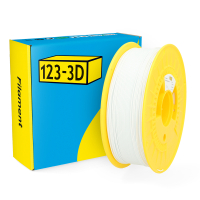 123-3D Filament PLA Υψηλής Ταχύτητας Λευκό 1,75 mm 1 kg DHM00038