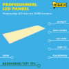 123inkt 123LED LED Panel 30x120cm 40W 3000K 4000lm Warm White 0801105L123 LDR08658 - 2