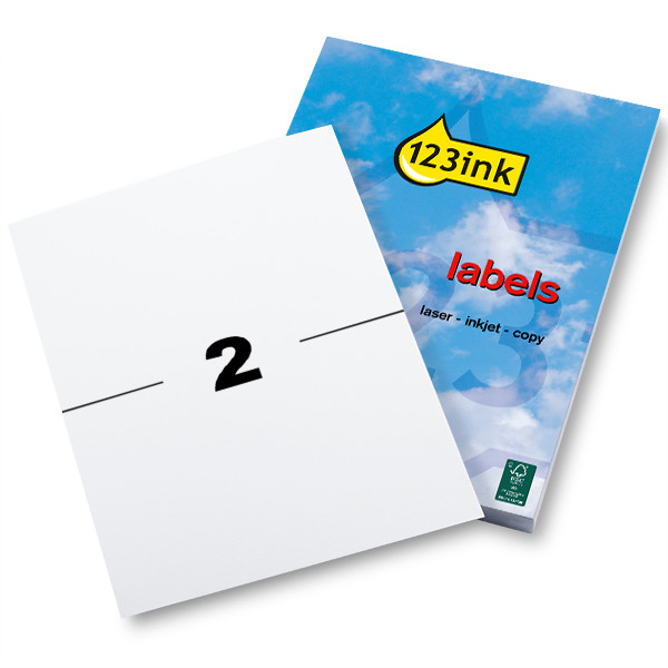 123 ετικέτες, 210 mm x 148 mm (200 ετικέτες) 060206 - 1