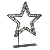 123 LED χριστουγεννιάτικο αστέρι σε βάση 36 cm έξτρα ζεστό λευκό & ζεστό λευκό 800 φώτα μαύρο LDR07326 - 4