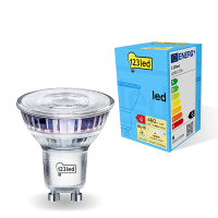 123 led GU10 LED με δυνατότητα ρύθμισης φωτισμού 7.4W (65W) | 4000K LDR01736
