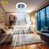 Ανεμιστήρας οροφής με λάμπα LED | Ø 48,5 cm | 2000-4000K | Μαύρο | 63W LDR02466 - 3