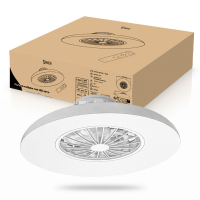 Ανεμιστήρας οροφής με λάμπα LED | Ø 48,5 cm | RGB+2700-6500K | Λευκό | 39W LDR02468