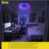 Ανεμιστήρας οροφής με λάμπα LED | Ø 48,5 cm | RGB+2700-6500K | Λευκό | 39W LDR02468 - 6