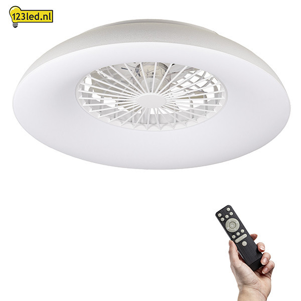 Ανεμιστήρας οροφής με λάμπα LED | Ø 60 cm | RGB+2700-6500K | Λευκό | 54W LDR02469 - 2