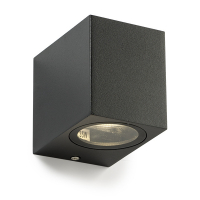 Απλίκα τοίχου 123 led San Diego μαύρη κατάλληλη για 1 x GU10 LDR08501