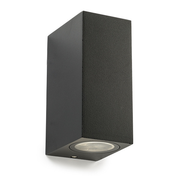 Απλίκα τοίχου 123 led San Francisco μαύρη κατάλληλη για 2 x GU10 LDR08502 - 1