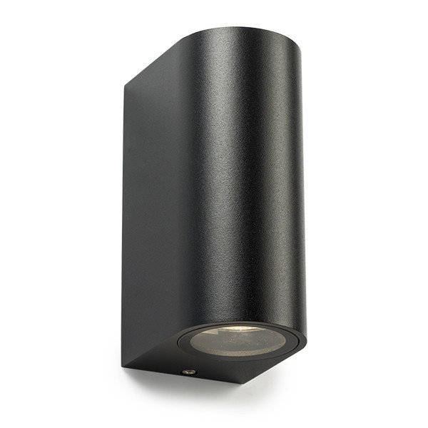 Απλίκα τοίχου 123 led Santa Barbara Up & Down μαύρη κατάλληλη για 2 λαμπτήρες GU10 LDR08503 - 1