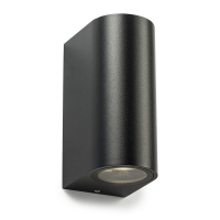 Απλίκα τοίχου 123 led Santa Barbara Up & Down μαύρη κατάλληλη για 2 λαμπτήρες GU10 LDR08503