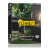 Απλίκα τοίχου 123led Smokey black τετράγωνη με αισθητήρα κατάλληλη για 1x E27 LDR08513 - 5