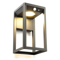 Ηλιακός επιτοίχιος λαμπτήρας 123 led Berkshire με αισθητήρα LDR08541