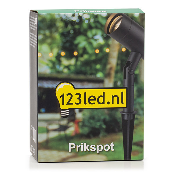 Καρφωτό Φωτιστικό Λάμπα LED Δαπέδου 123led Alden GU10 IP54 Black LDR08509 - 5