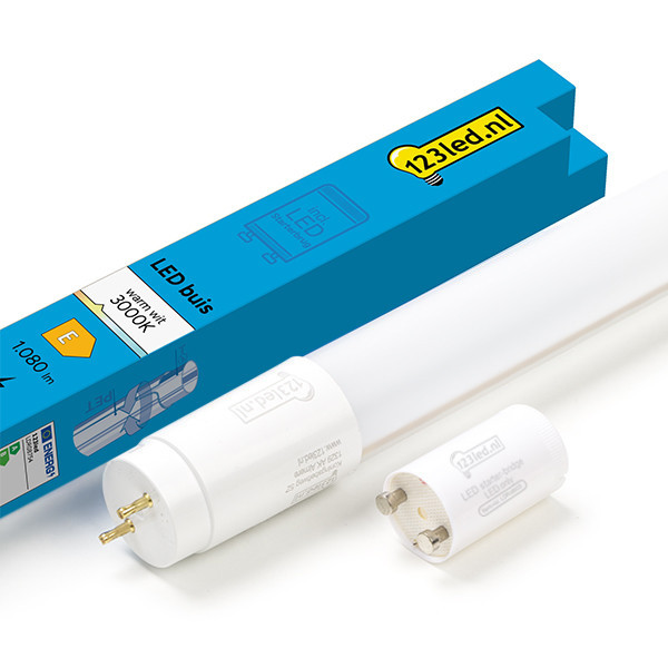 Λάμπα φθορίου LED 123 led 60 cm 3000K (830) 1080 lumen T8 (G13) 9W (18W) LDR08754 - 1