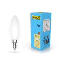 Λάμπα 123led E14 LED ματ dimmable 4,5W (40W) LDR02080