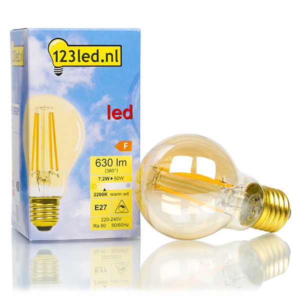 Λάμπα LED 123led E27 Dimmable 2200Κ 7,2W (50W) LDR01656 - 1