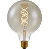 Λάμπα LED 123led E27 Dimmable G125 με χρυσό νήμα, 5W (30W) LDR06308 - 1