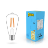 Λάμπα LED 123led E27 Edison Filament Dimmable 4,5W Warm White (40W) LDR02110 - 1