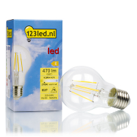 Λάμπα LED 123led E27 Filament Dimmable 2700K 470lm 4.2W Warm White LDR01600