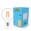 Λάμπα LED 123led E27 Globe Dimmable 2700K 7W Warm White (60W) LDR02098 - 1
