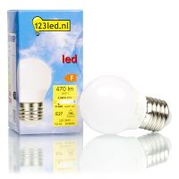 Λαμπτήρας LED 123LED E27 2700K 470lm 4.9W Warm White LDR01676