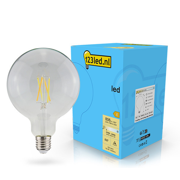 Λαμπτήρας LED E27 123 led με ρυθμιζόμενο νήμα, 7W (60W) LDR02108 - 1