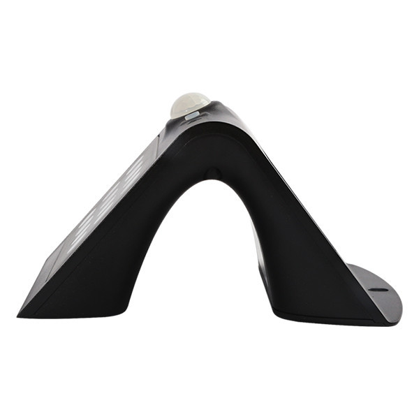 Μαύρο ηλιακό επιτοίχιο φωτιστικό Osaka 123 led με αισθητήρα LDR08574 - 3