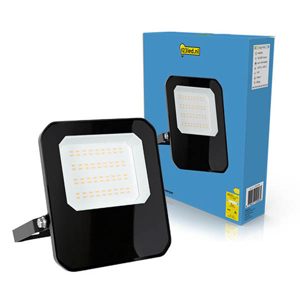 Προβολέας 123 led 30W | 4000K | 3600 lumens | IP65 | Μαύρο LDR02196 - 1