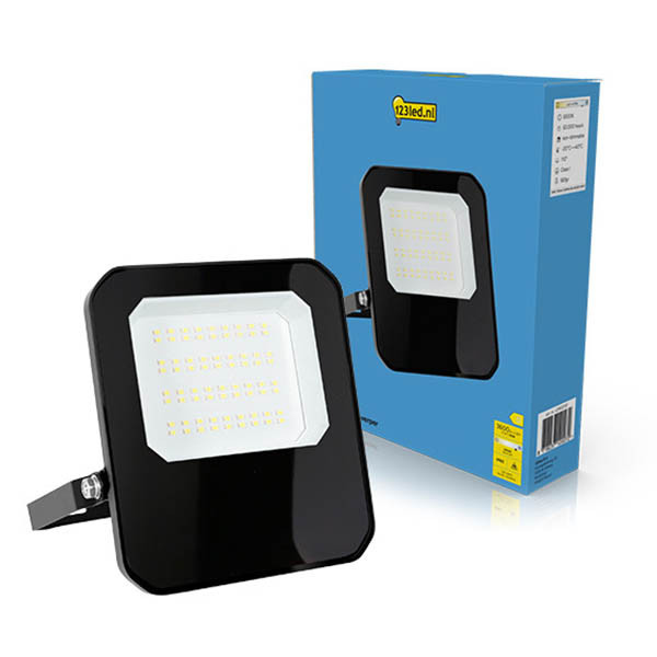 Προβολέας 123 led 30W | 6500K | 3600 lumens | IP65 | Μαύρο LDR02197 - 1