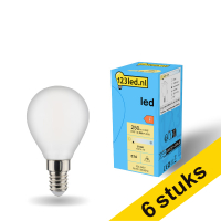 Προσφορά: Λάμπα LED 123led E14 Mat Dimmable 2700K 2.5W (25W) 6Τεμ