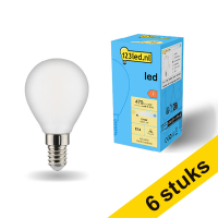 Προσφορά: Λάμπα LED 123led E14 Mat Dimmable 2700K 4.5W (40W) 6Τεμ
