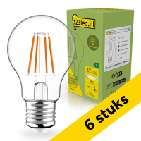 Προσφορά: Λάμπα LED 123led E27 A60 Filament 2700K 2.2W Warm White (40W) 6Tεμ