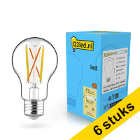 Προσφορά: Λάμπα LED 123led E27 Dimmable Clear 2200K-2700K 4,5W (40W) 6Τεμ
