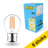Προσφορά: Λάμπα LED 123led E27 Dimmable Clear 2700K 4.5W (40W) 6Τεμ LDR01831 - 1