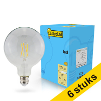 Προσφορά: Λάμπα LED 123led E27 Dimmable Filament 2700K 7W Warm White (60W) 6Τεμ