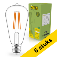 Προσφορά: Λάμπα LED 123led E27 Edison ST64 Filament Clear 2700K 2.2W Warm White (40W) 6Τεμ