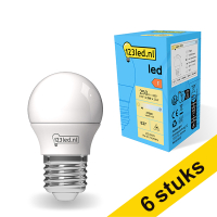 Προσφορά: Λάμπα LED 123led E27 Mat 2700K 2,5W Warm White (25W) 6Τεμ