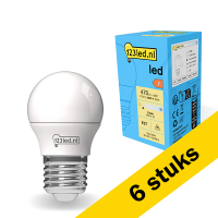 Προσφορά: Λάμπα LED 123led E27 Mat 2700K 4,9W Warm White (40W) 6Τεμ