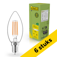 Προσφορά: 6 Λαμπτήρες Κερί 123led E14 LED C35 2.2W (40W) | 2700K