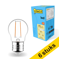Προσφορά: 6 Λαμπτήρες 123led E27 LED Διάφανοι 2,5W (25W)