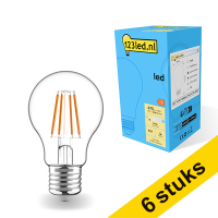 Προσφορά: 6 Λαμπτήρες LED 123LED E27 A60 Filament 2700Κ 470lm 4,5W Warm White