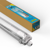 Φωτιστικό φθορίου LED 123 led 120 cm συμπεριλαμβανομένου λαμπτήρα φθορισμού 4000K (840) 2160 lumens IP65 18W (36W) LDR08808
