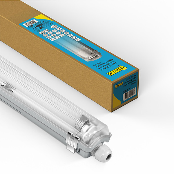 Φωτιστικό φθορίου LED 123 led 120 cm συμπεριλαμβανομένου λαμπτήρα φθορισμού 4000K (840) 2220 lumen Υψηλής απόδοσης IP65 12W (36W) LDR08823 - 1