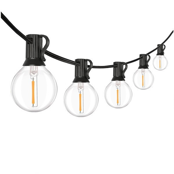 Φωτιστικό 123 led σε θερμό λευκό χρώμα 30 μέτρα, 50 φώτα LDR08584 - 1