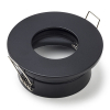Φωτιστικό LED Χωνευτό Στρογγυλό 123led GU10 IP65 83mm Black LDR08015 - 1