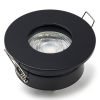 Φωτιστικό LED Χωνευτό Στρογγυλό 123led GU10 IP65 83mm Black LDR08015 - 2