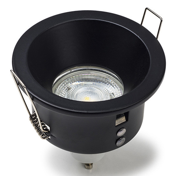 Χωνευτό Φωτιστικό Λάμπα LED Στρογγυλό 123led GU10 85mm IP65 Black LDR08021 - 2