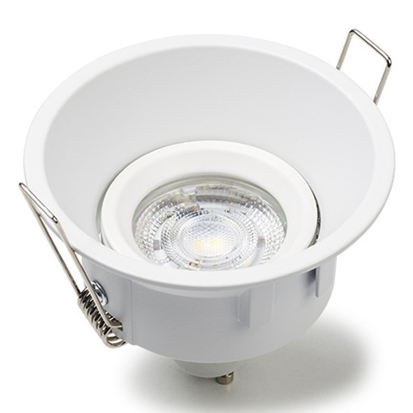 Χωνευτό Φωτιστικό Λάμπα LED Στρογγυλό 123led GU10 93mm White LDR08006 - 2